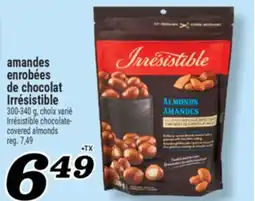 Marché Richelieu AMANDES ENROBÉES DE CHOCOLAT IRRÉSISTIBLE | IRRÉSISTIBLE CHOCOLATE- COVERED ALMONDS offer