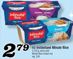 Marché Richelieu RIZ INSTANTANÉ MINUTE RICE | MINUTE RICE INSTANT RICE offer