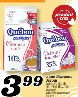 Marché Richelieu CRÈME ULTRA'CRÈME QUÉBON | QUÉBON ULTRA'CREAM CREAM offer