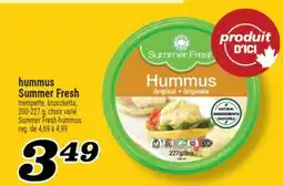 Marché Richelieu HUMMUS SUMMER FRESH | SUMMER FRESH HUMMUS offer