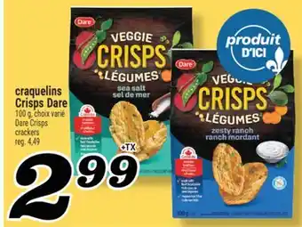 Marché Richelieu CRAQUELINS CRISPS DARE | DARE CRISPS CRACKERS offer