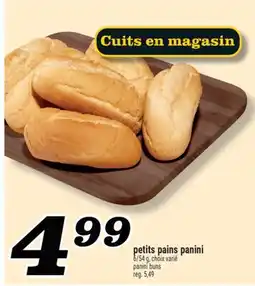 Marché Richelieu PETITS PAINS PANINI | PANINI BUNS offer