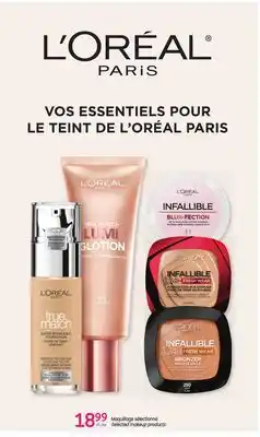 Uniprix L'ORÉAL Paris Maquillage sélectionné / Selected makeup products offer