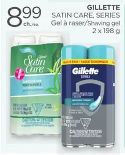 Proxim GILLETTE SATIN CARE, SERIES offer