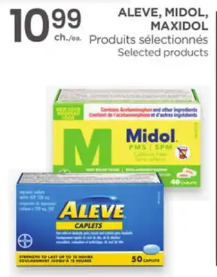 Proxim ALEVE, MIDOL, MAXIDOL offer