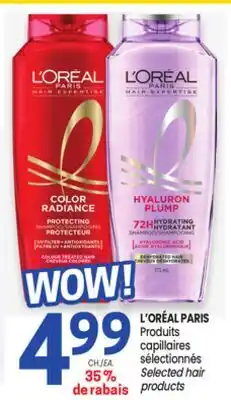 Uniprix L'ORÉAL PARIS Produits capillaires sélectionnés /Selected hair products offer