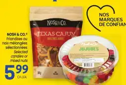 Uniprix NOSH & CO. Friandises ou noix mélangées sélectionnées/Selected candies or mixed nuts offer