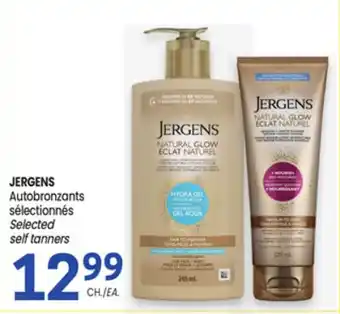 Uniprix JERGENS Autobronzants sélectionnés / Selected self tanners offer