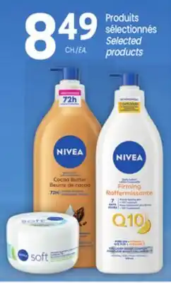 Uniprix NIVEA Produits sélectionnés / Selected products offer