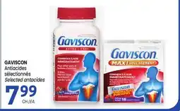 Uniprix GAVISCON Antiacides sélectionnés / Selected antacides offer