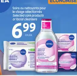 Uniprix NIVEA Soins ou nettoyants pour le visage sélectionnés / Selected care products or facial cleansers offer