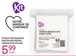 Uniprix KIT Tampons démaquillants sélectionnés/Selected makeup remover pads offer