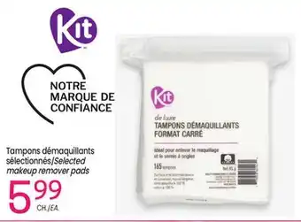 Uniprix KIT Tampons démaquillants sélectionnés/Selected makeup remover pads offer