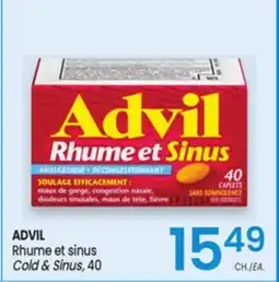 Uniprix ADVIL Rhume et sinus/Cold & Sinus offer