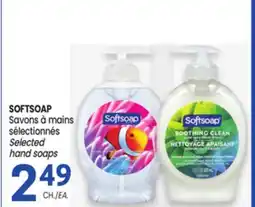 Uniprix SOFTSOAP Savons à mains sélectionnés / Selected hand soaps offer
