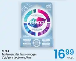 Uniprix CLERA Traitement des feux sauvages/Cold sore treatment offer