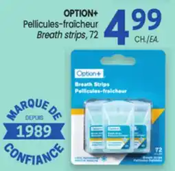 Uniprix OPTION+ Pellicules-fraîcheur/ Breath strips offer