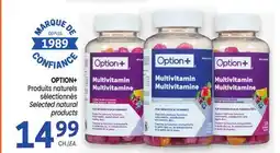Uniprix OPTION+ Produits naturels sélectionnés/Selected natural products offer