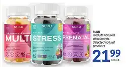 Uniprix SUKU Produits naturels sélectionnés / Selected natural products offer