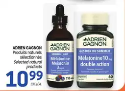 Uniprix ADRIEN GAGNON Produits naturels sélectionnés / Selected natural products offer