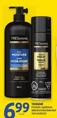 Uniprix TRESEMMÉ Produits capillaires sélectionnés/Selected hair products offer
