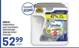 Uniprix ÉCONO SIMILAC Préparations pour nourrissons/sélectionnées Selected infant formulas offer