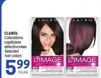 Uniprix CLAIROL Colorations capillaires sélectionnées / Selected hair colors offer