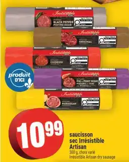 Super C saucisson sec Irrésistible Artisan | Irrésistible Artisan dry sausage offer