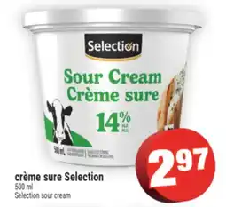 Super C crème sure Selection | Selection sour cream offer