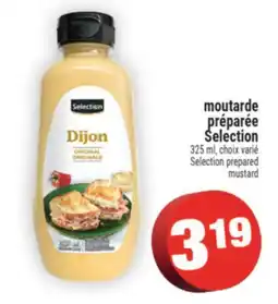 Super C moutarde préparée Selection | Selection prepared mustard offer