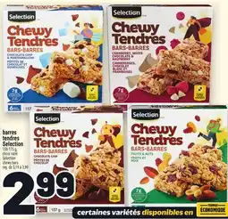 Metro BARRES TENDRES SELECTION | SELECTION CHEWY BARS offer