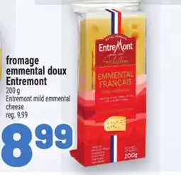 Metro FROMAGE EMMENTAL DOUX ENTREMONT offer