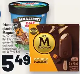 Metro FRIANDISES GLACÉES MAGNUM | MAGNUM FROZEN TREATS offer