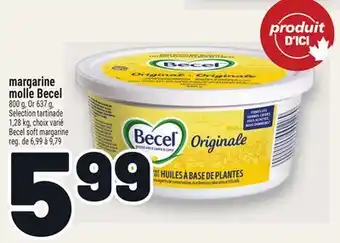Metro MARGARINE MOLLE BECEL | BECEL SOFT MARGARINE offer
