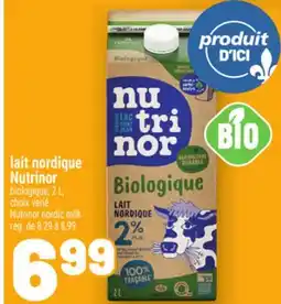 Metro LAIT NORDIQUE NUTRINOR | NUTRINOR NORDIC MILK offer