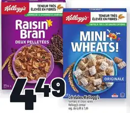 Metro CÉRÉALES KELLOGG'S offer