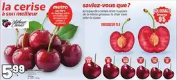 Metro CERISES COLOSSALES | COLOSSAL CHERRIES offer
