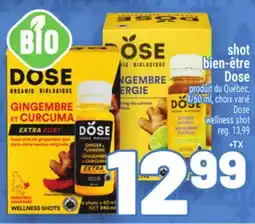 Metro SHOT BIEN-ÊTRE DOSE | DOSE WELLNESS SHOT offer