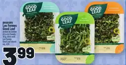Metro POUSSES LES FERMES GOOD LEAF | GOOD LEAF SHOOTS offer