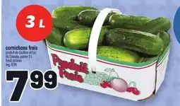 Metro CORNICHONS FRAIS | FRESH PICKLES offer