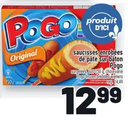 Metro SAUCISSES ENROBÉES DE PÂTE SUR BÂTON POGO | POGO FROZEN BREADED WIENERS offer
