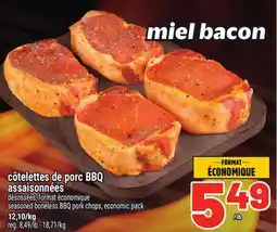Metro CÔTELETTES DE PORC BBQ ASSAISONNÉES offer