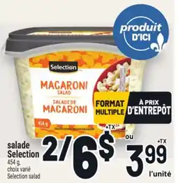 Metro SALADE SELECTION | SELECTION SALAD offer