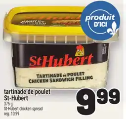 Metro TARTINADE DE POULET ST-HUBERT |ST-HUBERT CHICKEN SPREAD offer