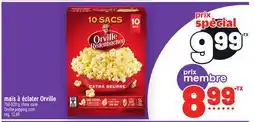 Metro MAIS À ÉCLATER ORVILLE | ORVILLE POPPING CORN offer