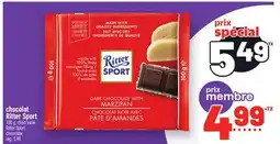 Metro CHOCOLAT RITTER SPORT | offer