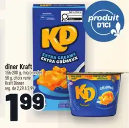 Metro DÎNER KRAFT | KRAFT DINNER offer