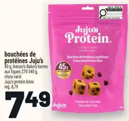 Metro BOUCHÉES DE PROTÉINES JUJU'S | JUJU'S PROTEIN BITES offer
