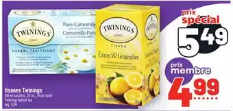 Metro TISANES TWININGS | TWININGS HERBAL TEA offer