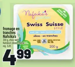 Metro FROMAGE EN TRANCHES NAFSIKA'S offer